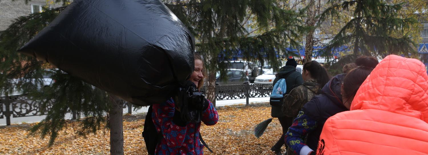 На забег с мусорными мешками под мышкой зовут новосибирцев
