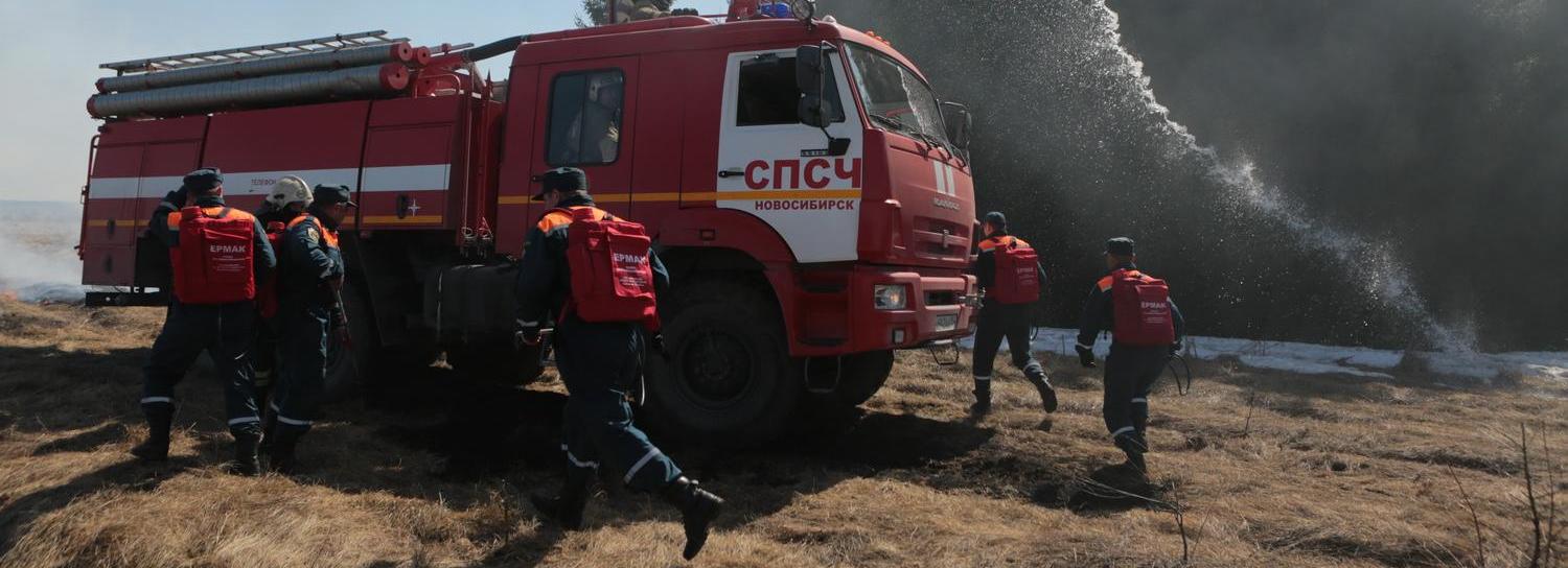 255 пожаров произошло в Новосибирске из-за палов мусора и травы