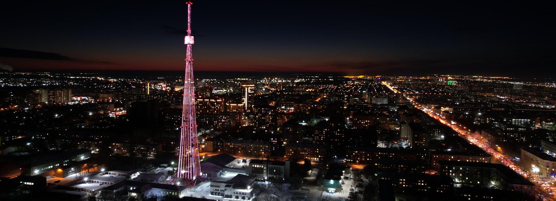 Новосибирская телебашня засияет цветами НГТУ НЭТИ