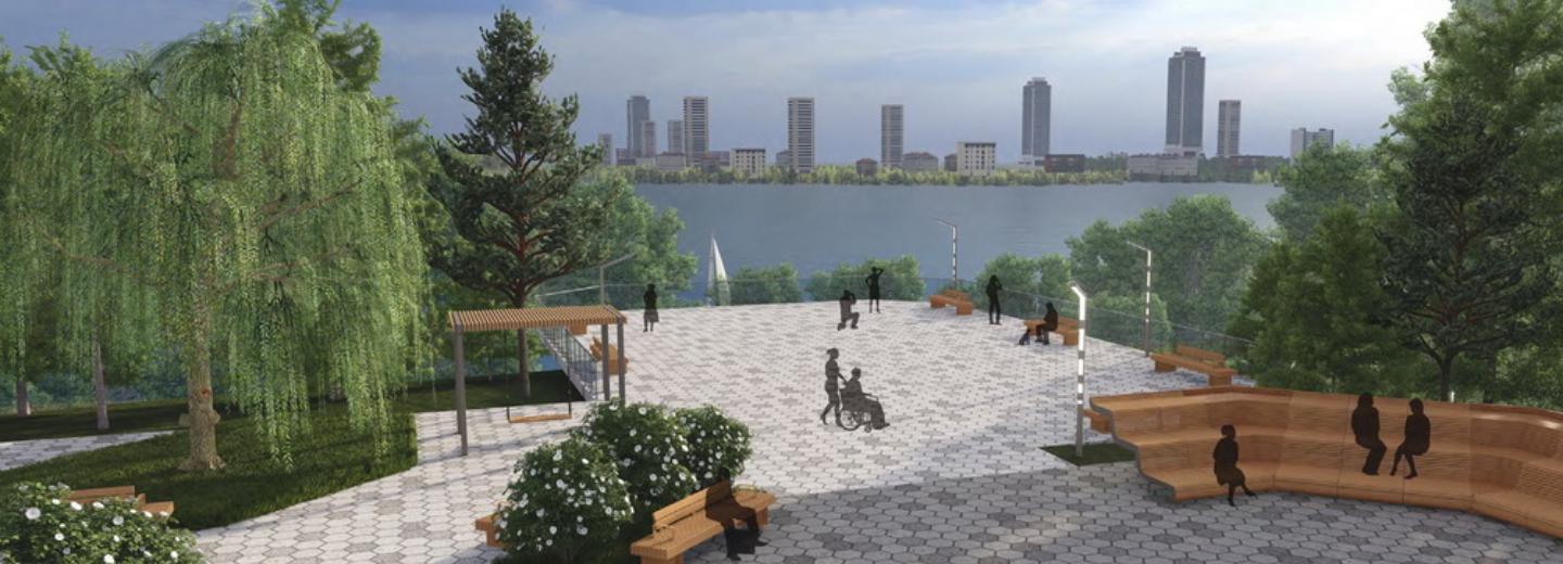 Мэр Кудрявцев: стартовал конкурс на благоустройство новой набережной