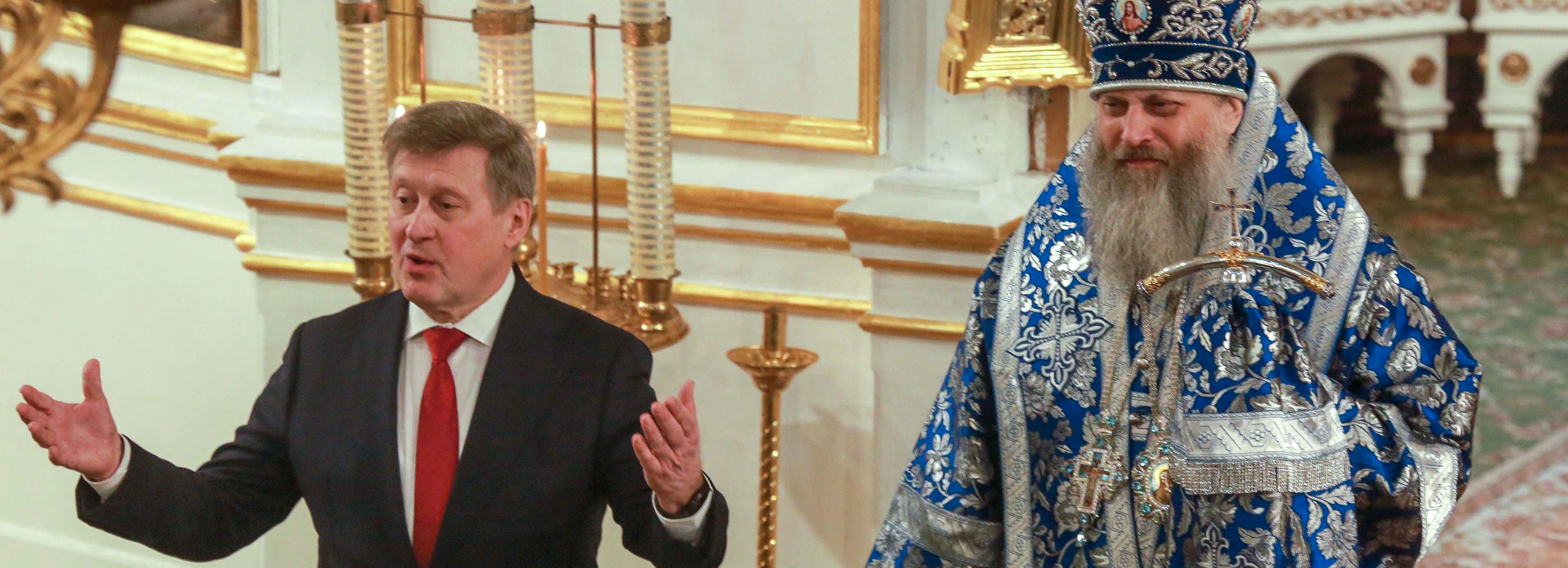 Мэр Локоть посетил храмы традиционных конфессий и пообщался с прихожанами