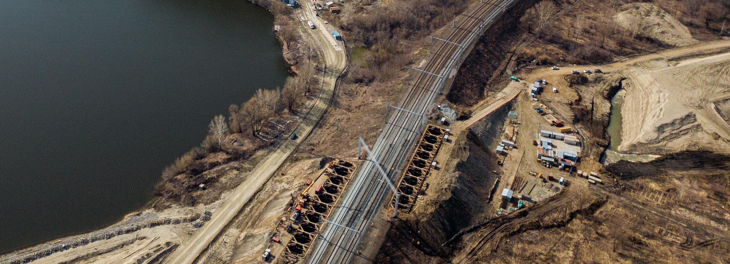 90-метровый тоннель под Транссибом строят для 4-го моста в Новосибирске