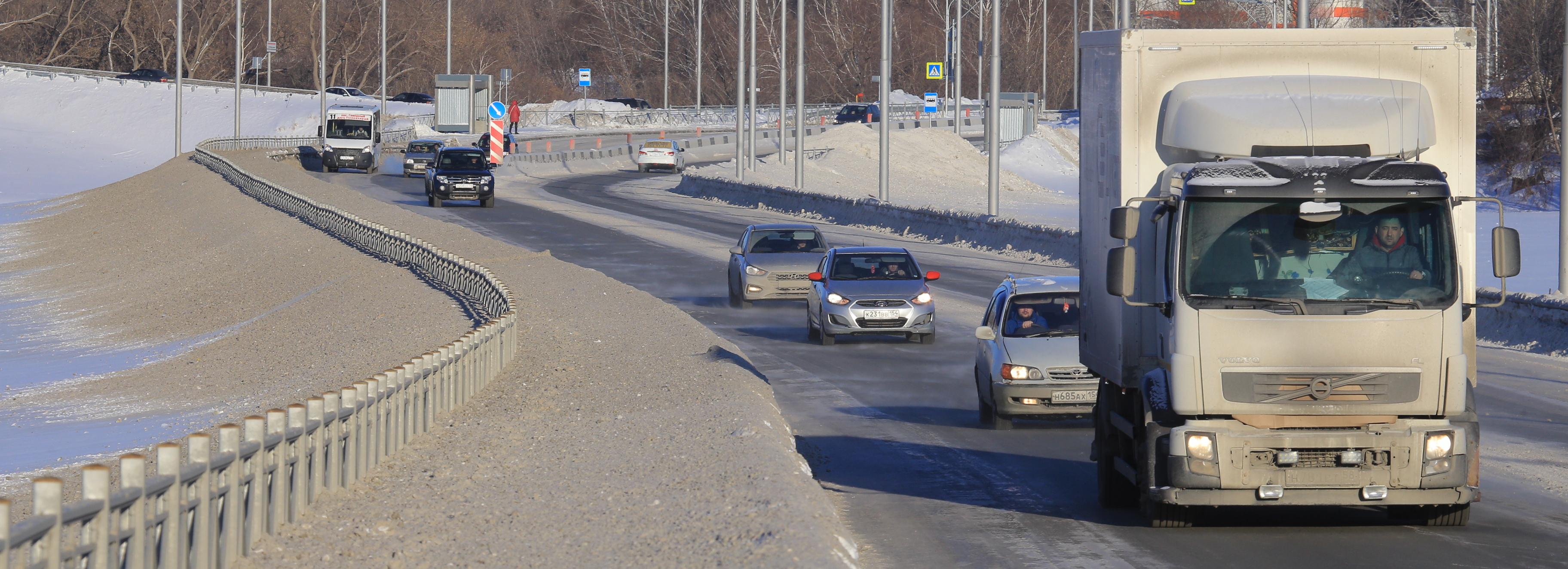 Грузовикам запретят ездить по улицам Окружной и Георгия Колонды