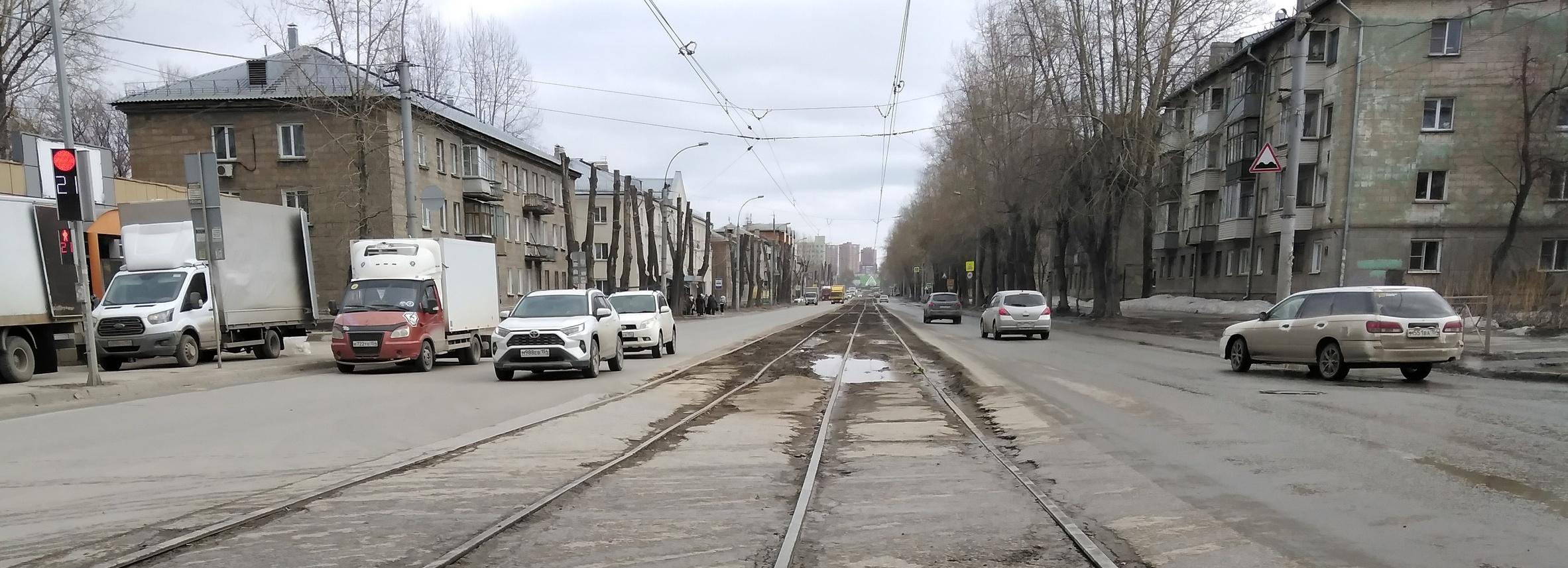 Полмиллиарда потратят на ремонт улицы Мира в Новосибирске