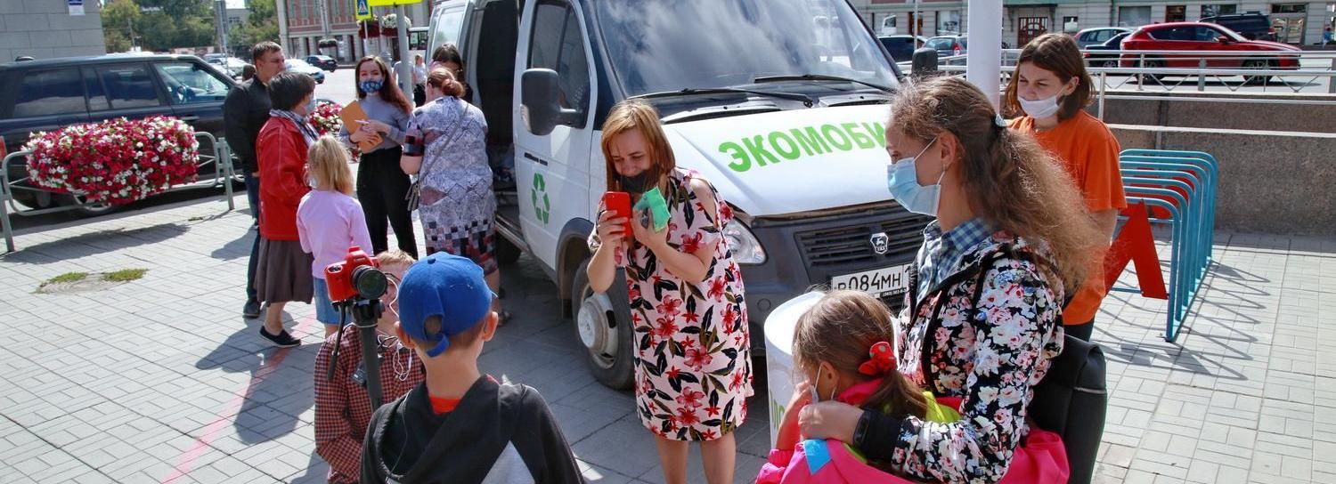 Мусор обменяют на вкусняшки в День ветра на площади Ленина