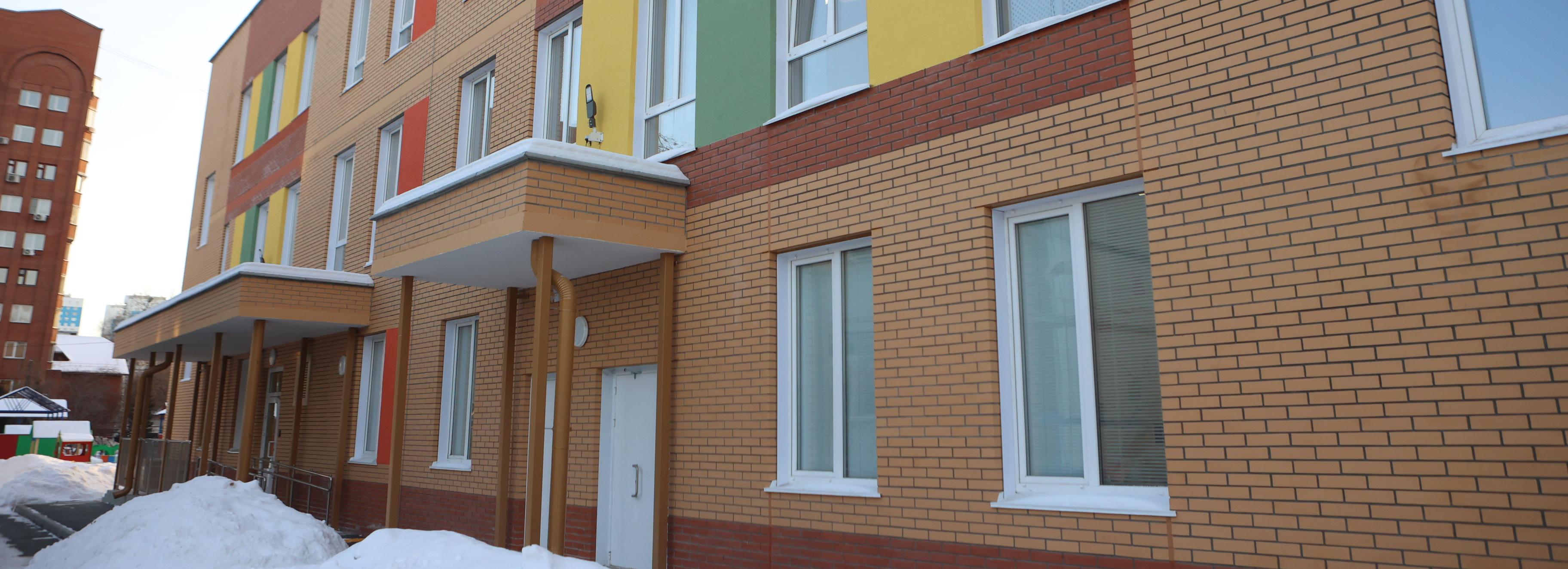 Мэр Кудрявцев: новый детсад на Крылова ввели в эксплуатацию