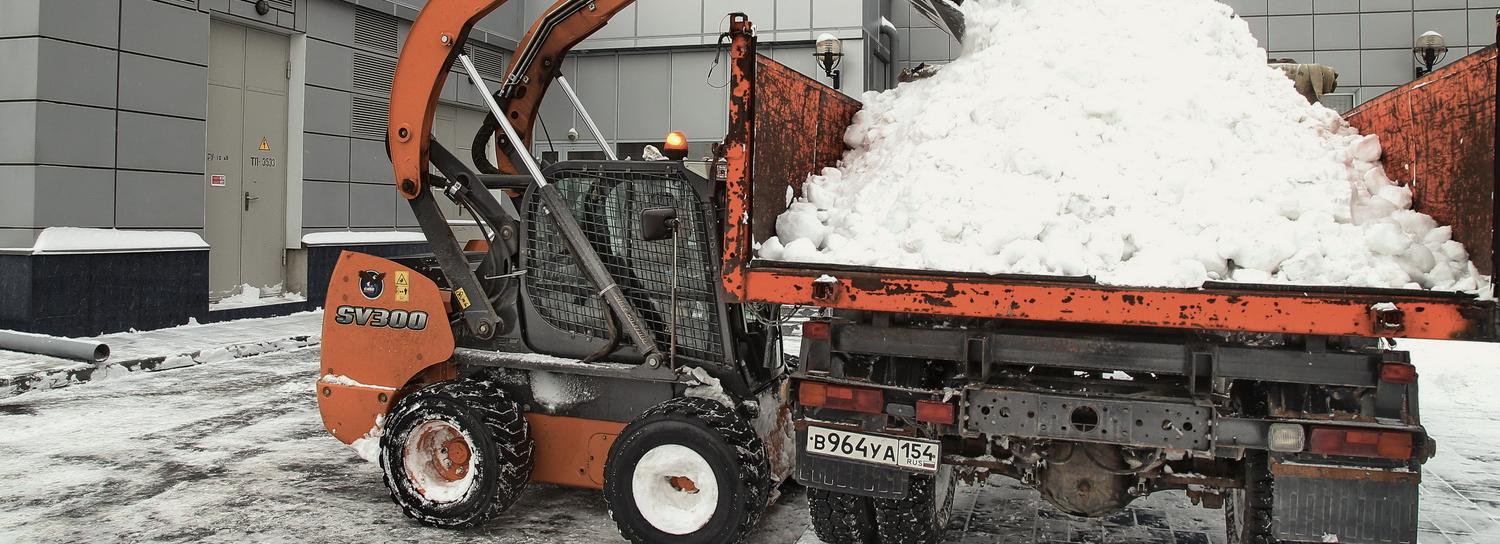 Где будут убирать снег 4 марта в Новосибирске — список улиц