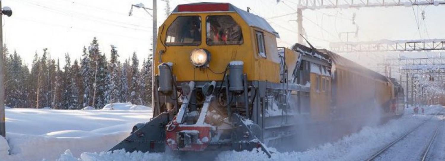 Железная дорога будет вывозить снег на снегоплавильные станции