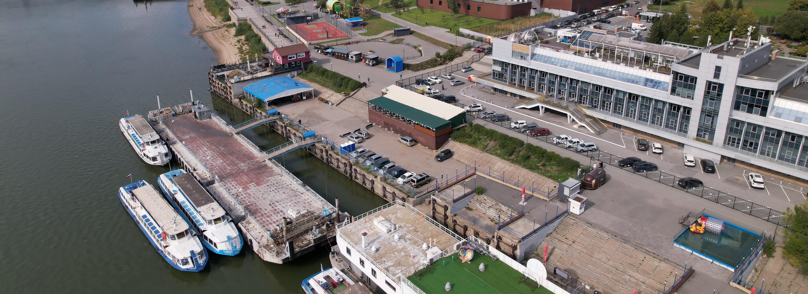 Строительство нового речного вокзала в Новосибирске обойдётся в 300 млн