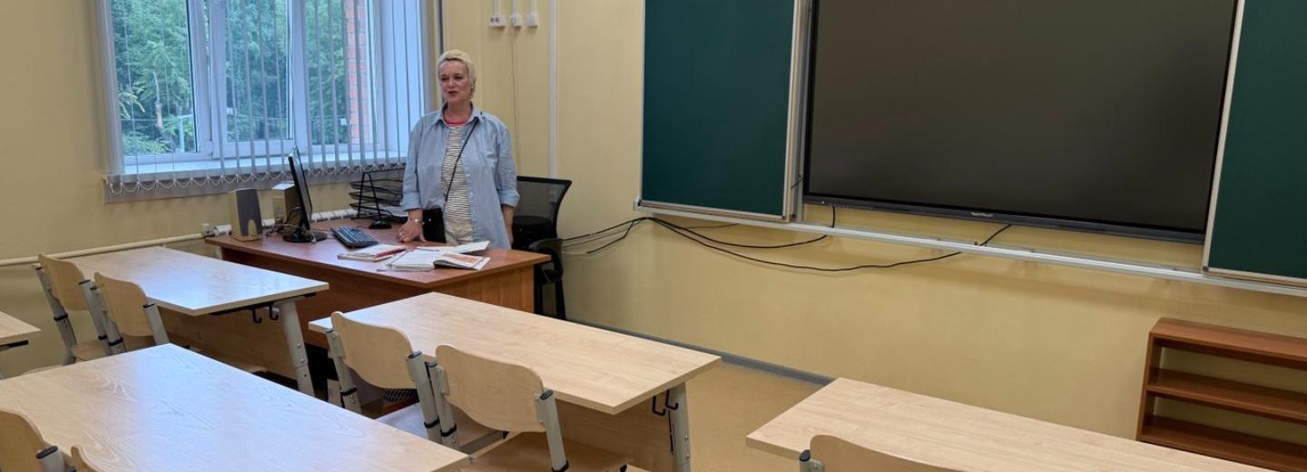 Мэр Кудрявцев: завершается капитальный ремонт «Французской» гимназии