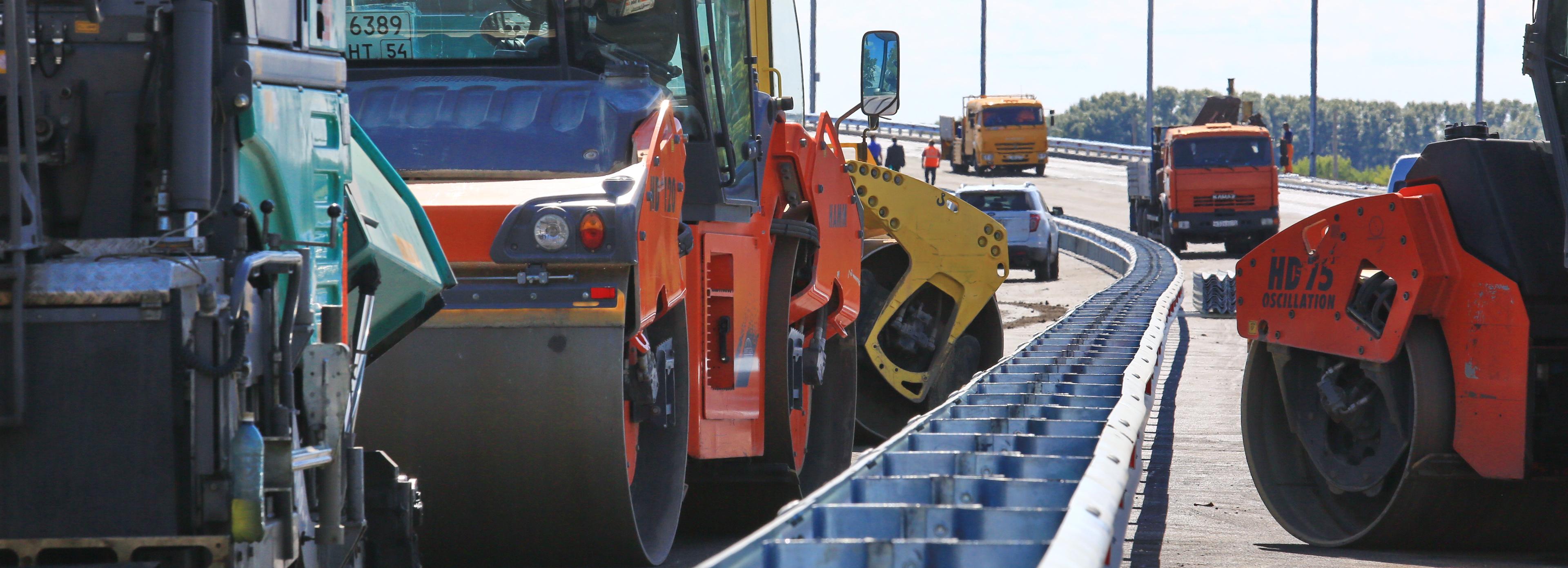 Ремонт восьми километров трассы из Новосибирска в Томск завершат к ноябрю