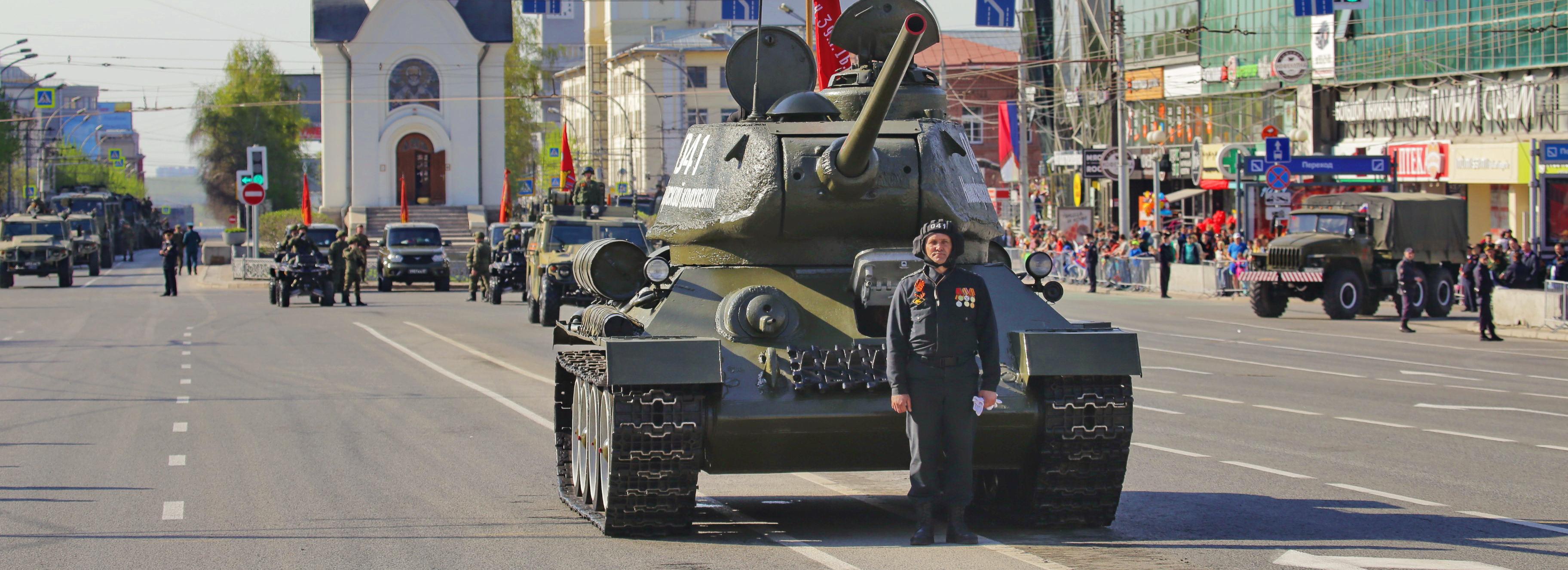 Парад Победы в 2021 году в Новосибирске проведут со зрителями