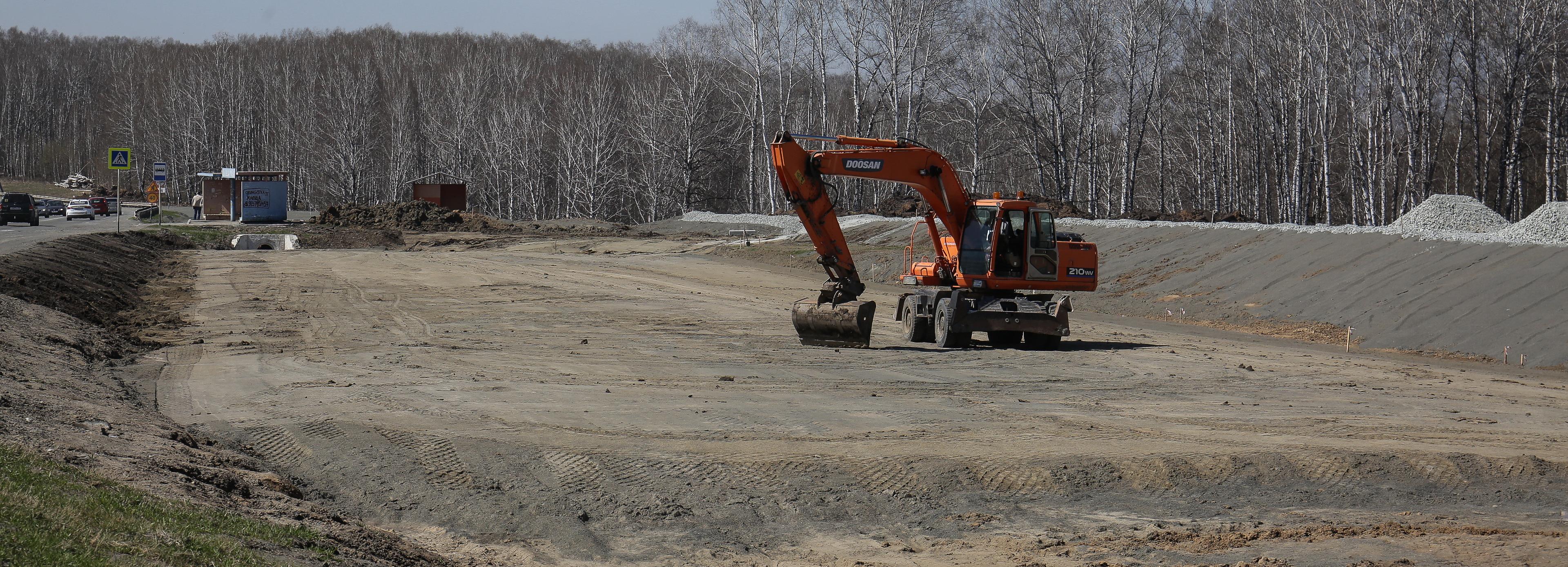 Эстакады и разделитель движения появятся на восточном въезде в Новосибирск