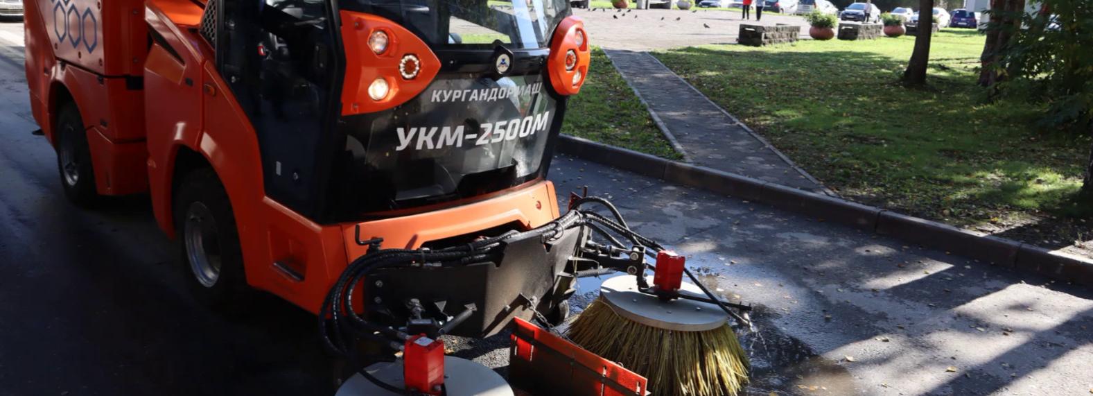 Первомайский район обзавёлся новой техникой для уборки улиц