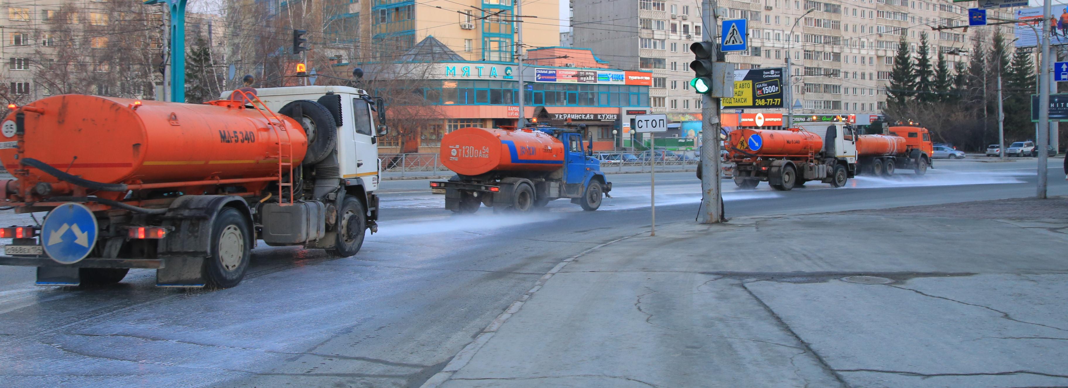 90 тонн грязи и смёта вывозят каждые сутки с улиц Центрального округа