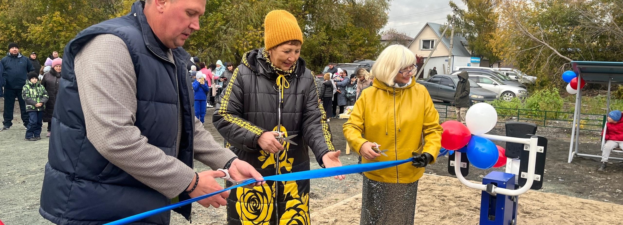 Как в городе: свой парк Победы появился в частном секторе Первомайки