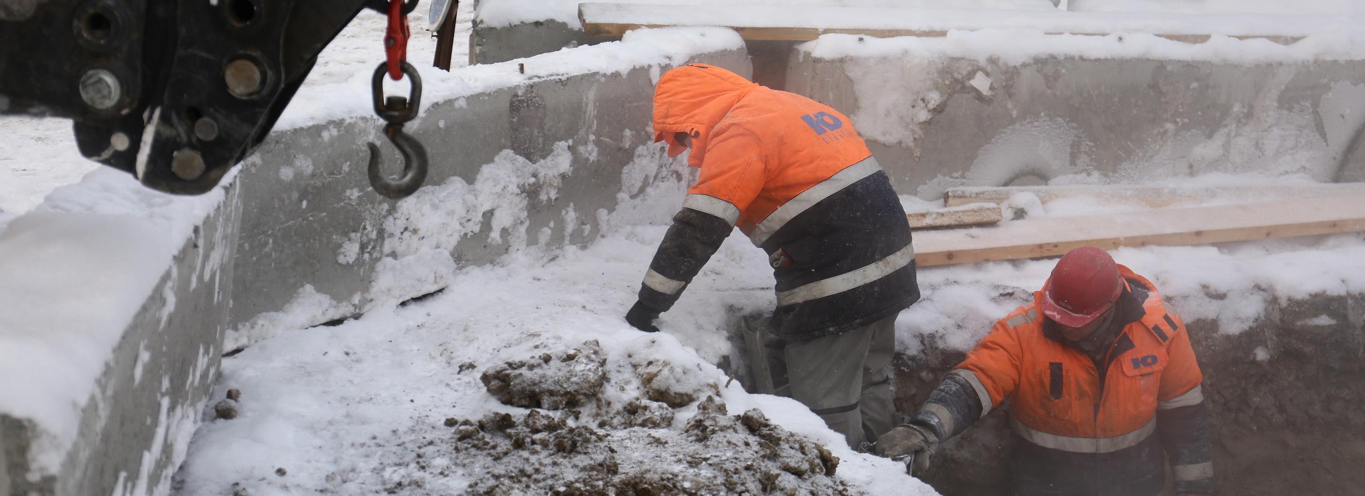 Места зимних ремонтов теплосетей в Новосибирске благоустроят летом
