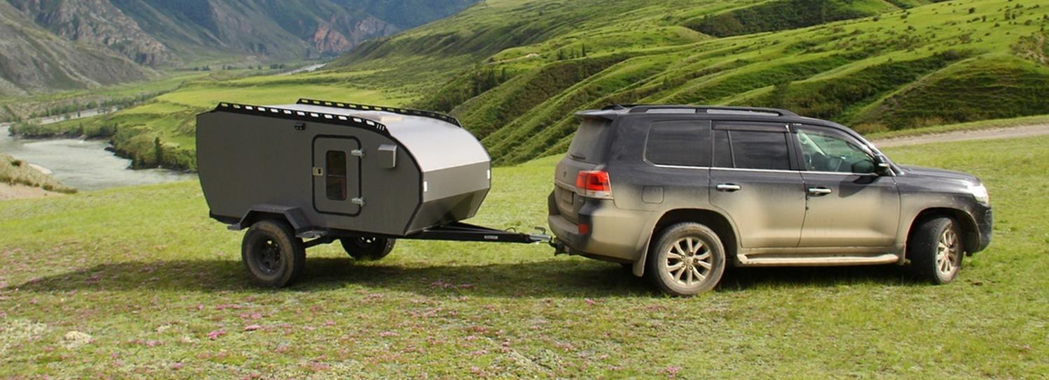 «Уехать дальше»: лёгкие дома на колёсах делает новосибирский бизнесмен