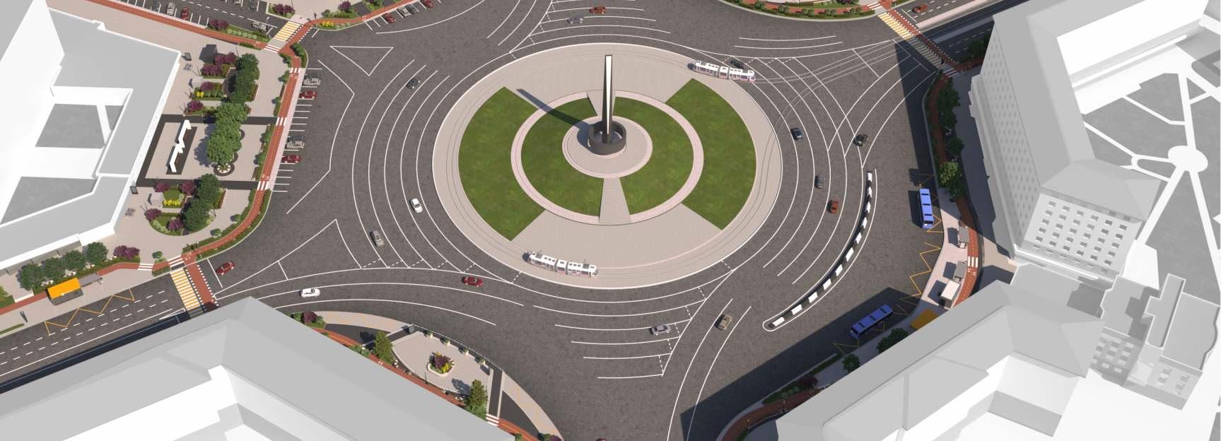 Место под стелу на площади Калинина освободят до 14 апреля