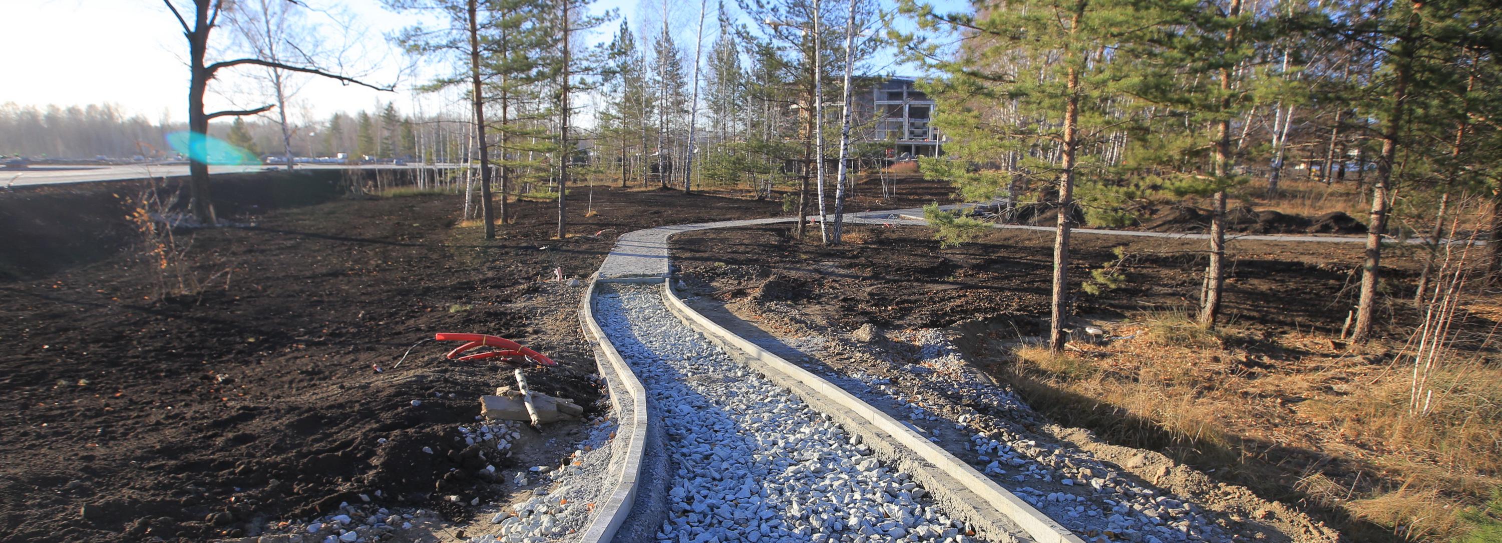 Парк «Арена» у нового ЛДС в Новосибирске откроют к концу лета