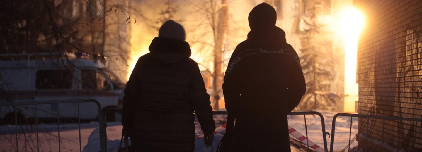 Спасатели закончили разбирать завалы разрушенной пятиэтажки на Линейной