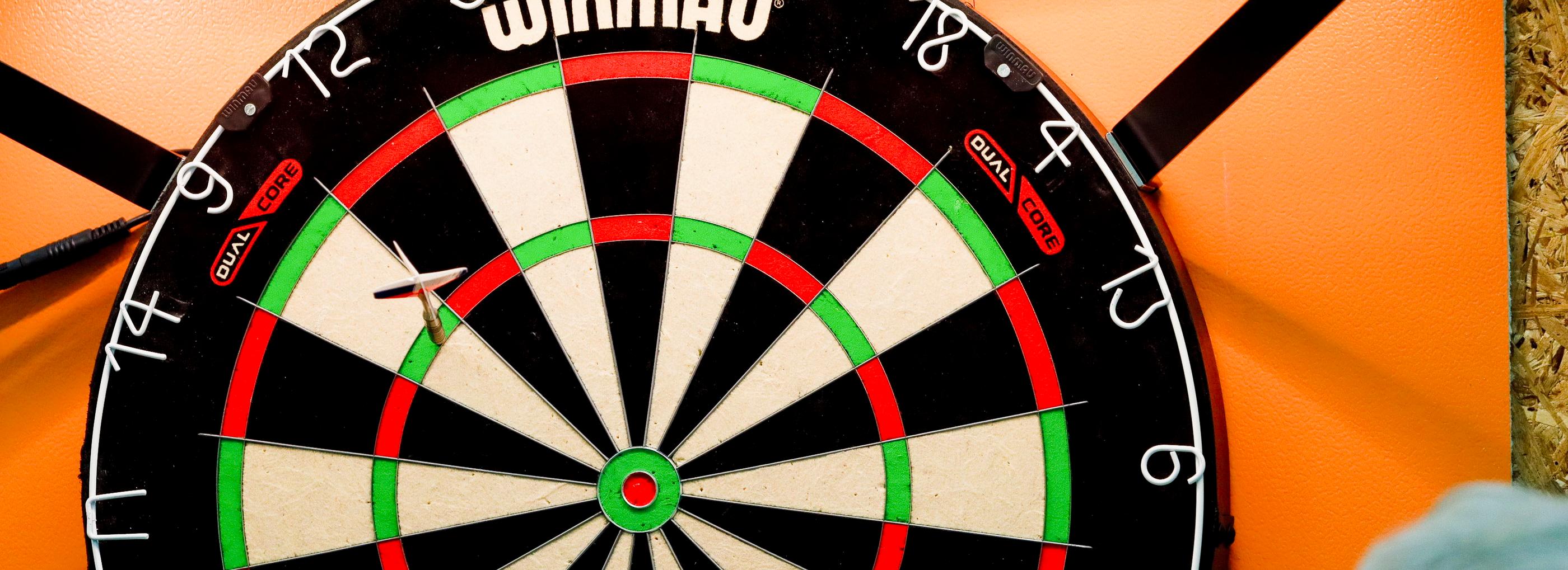 Комнату для игры в дартс открыли для участников спецоперации