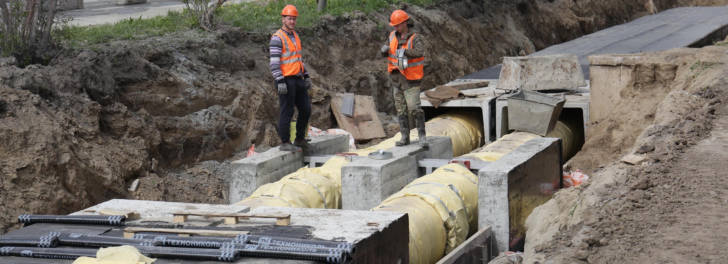 Перекрыли улицу Серафимовича и сузили Гусинобродское шоссе