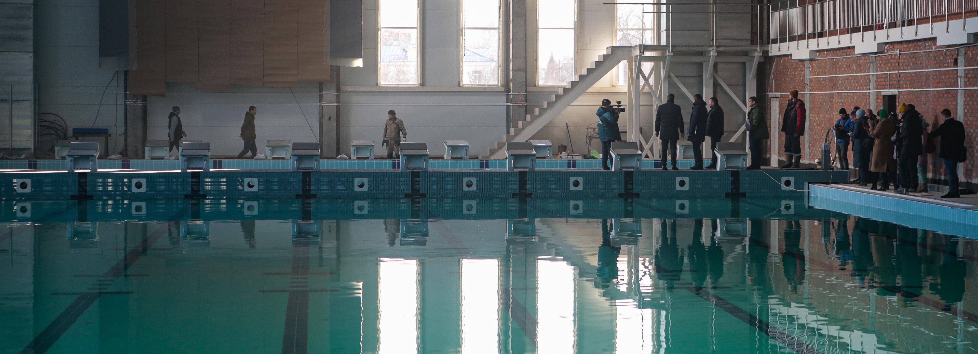 Реконструкцию бассейна СКА за 745 млн рублей завершают в Новосибирске