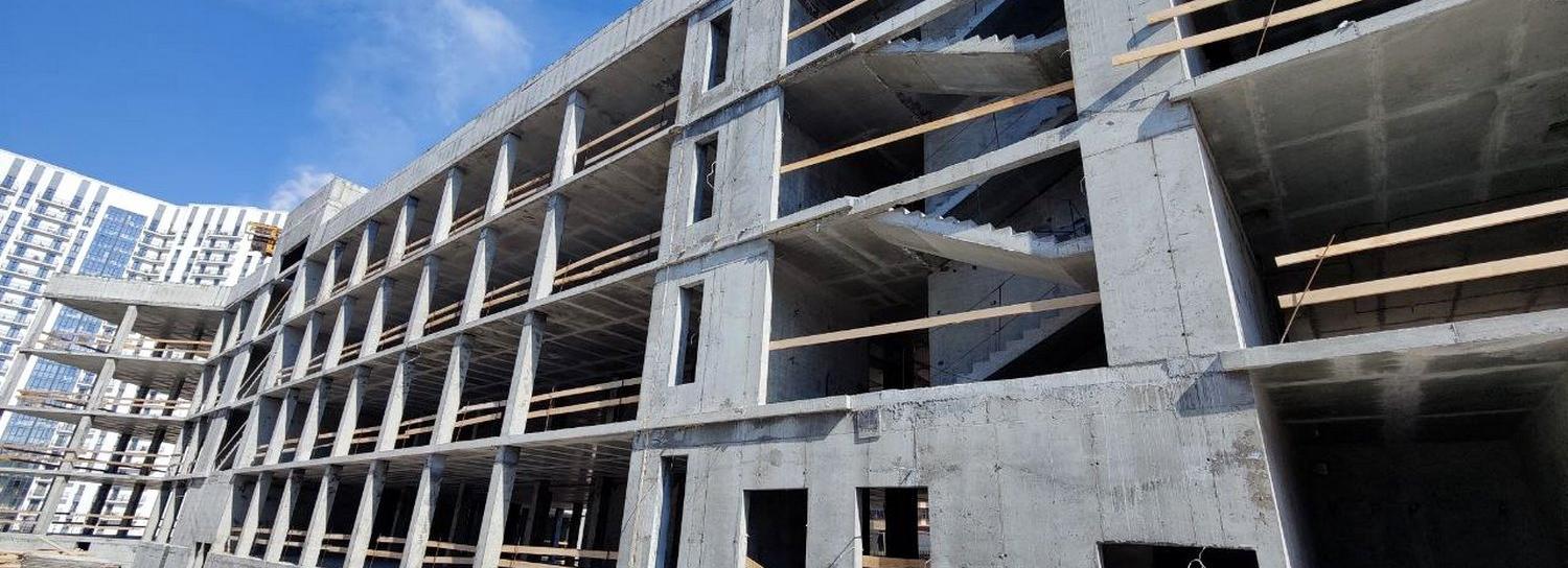 Стройнадзор проверил качество бетонирования ГЧП-поликлиники №16