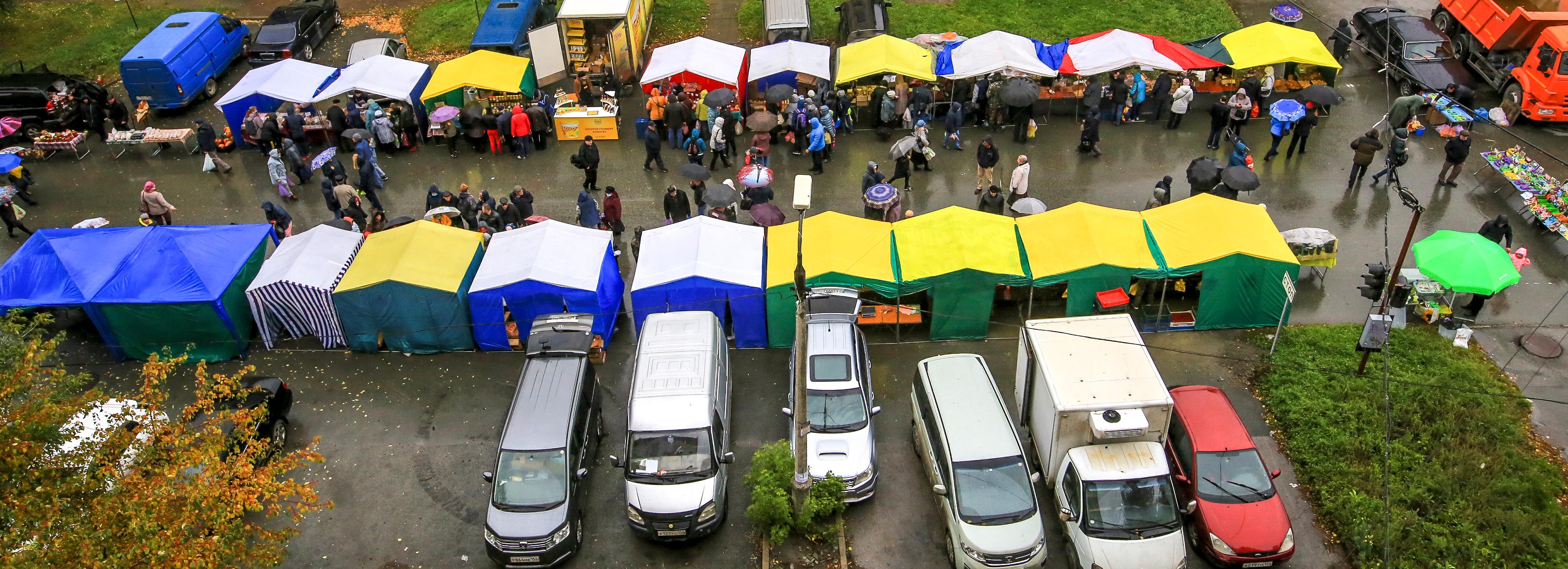 Семь сельхозярмарок развернут напротив центра «Космос» в Новосибирске