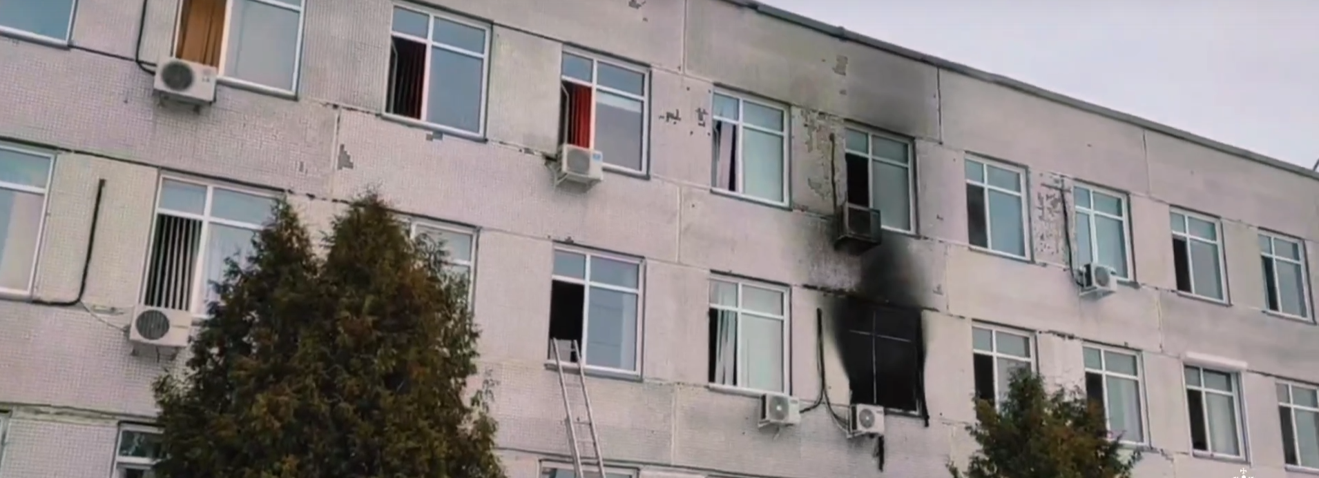 Четверых человек спасли из пожара в институте СО РАН в Новосибирске