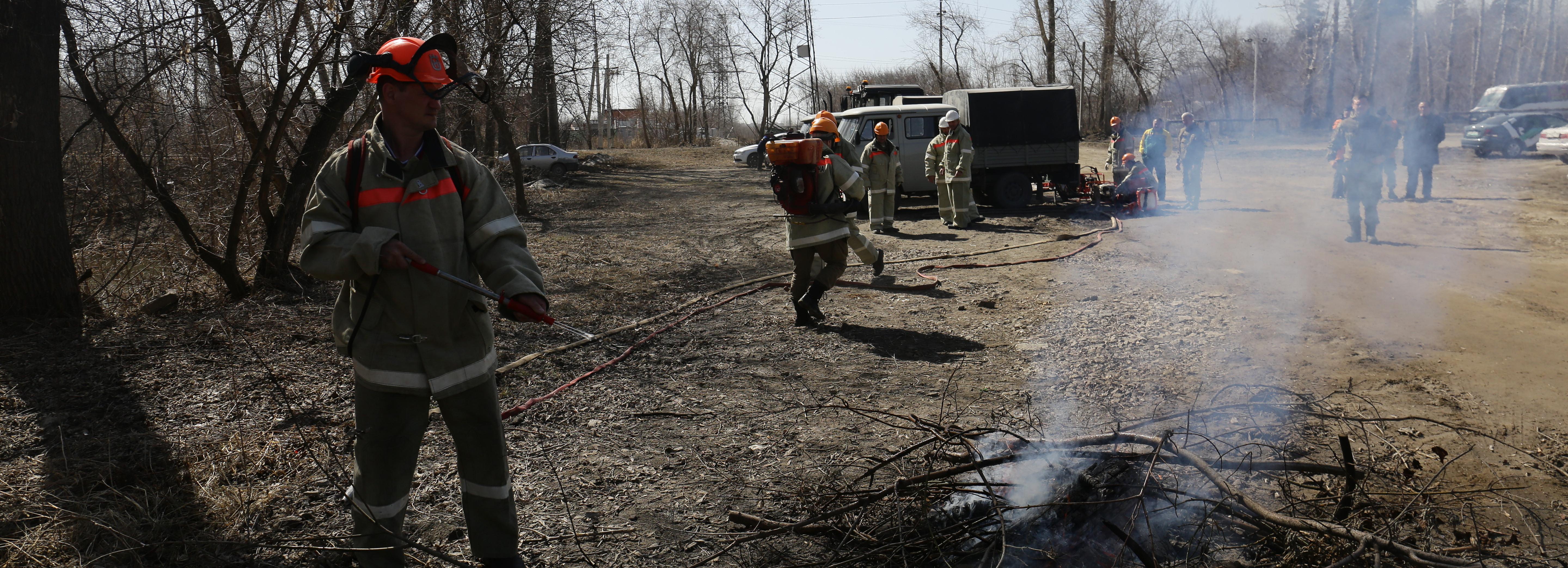 Пожароопасный сезон откроют 14 апреля в Новосибирской области