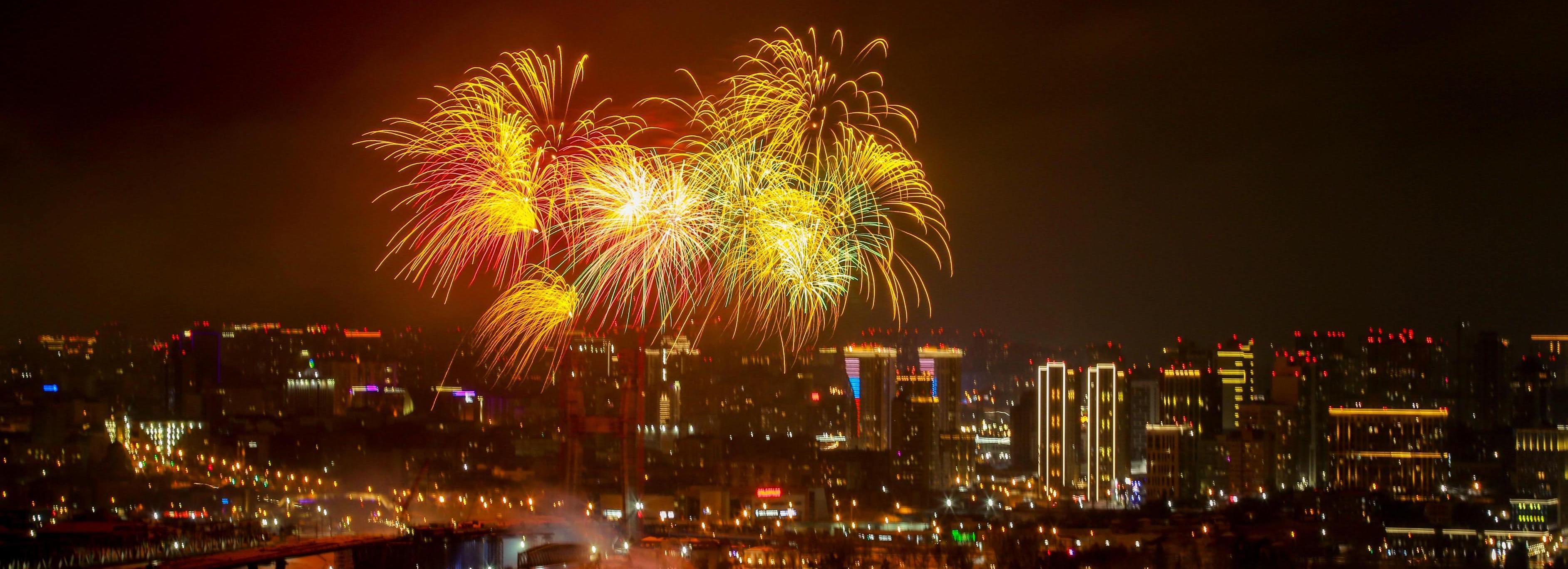 Праздничный салют прогремит вечером 23 февраля в Новосибирске