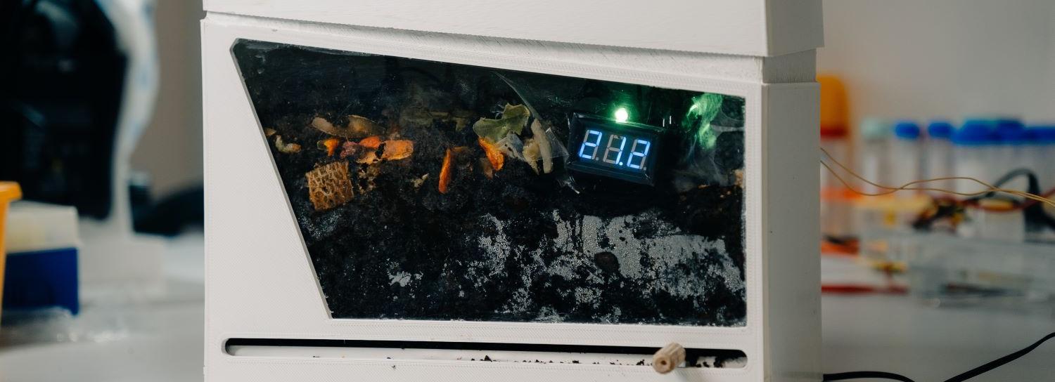 Умный дом для червей-мусорщиков создали в НГТУ