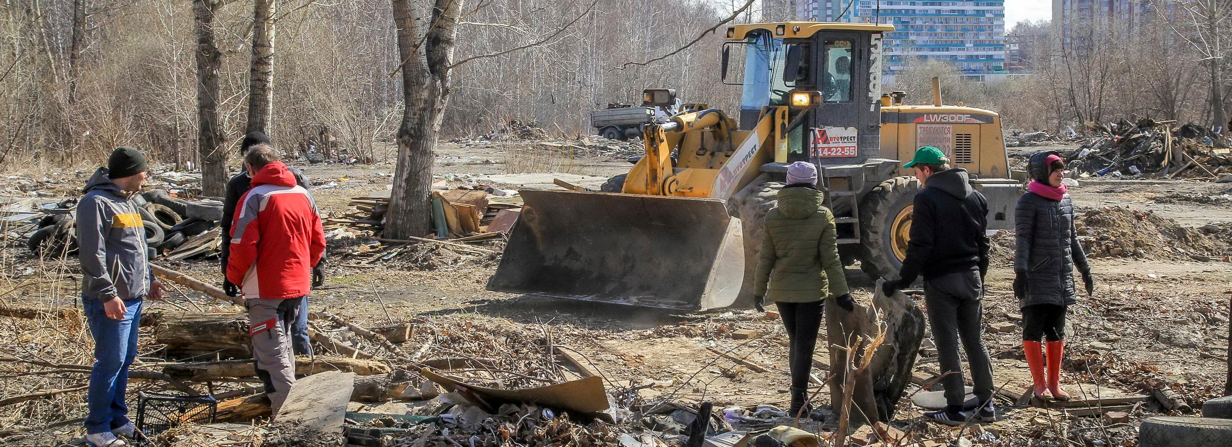 Полигоны будут бесплатно принимать мусор с субботника до 5 мая