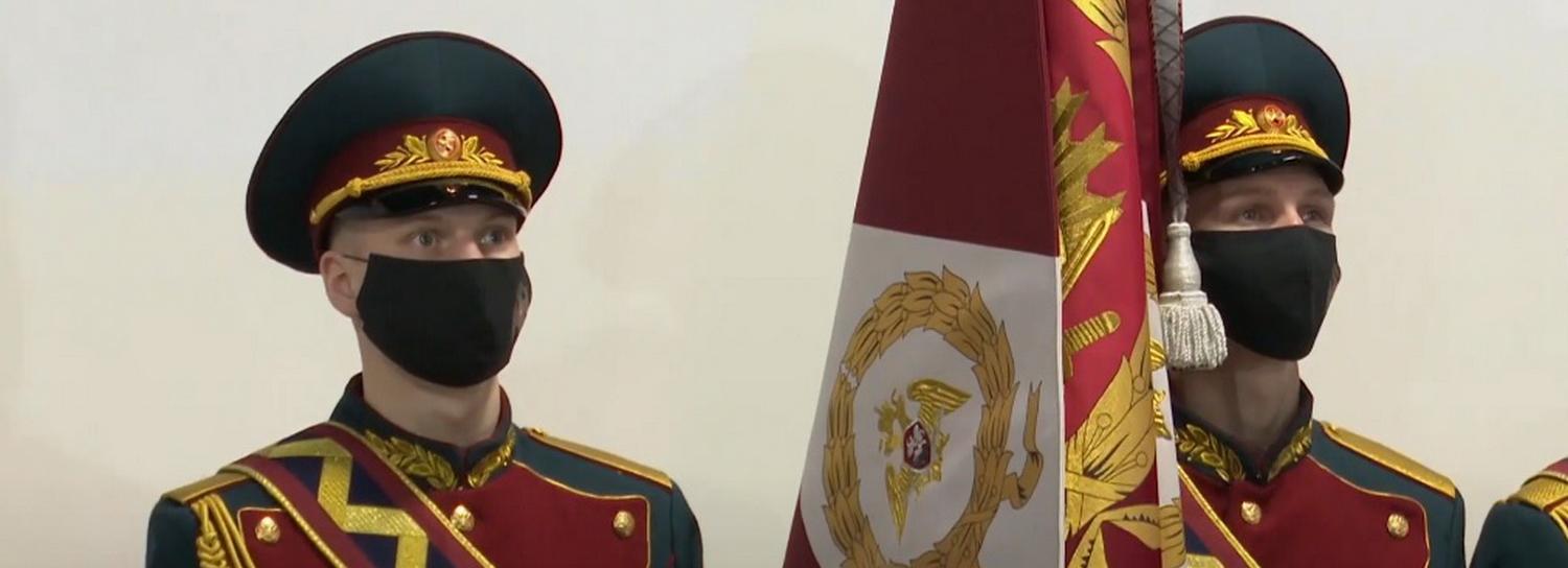 В Новосибирске погасили почтовую карточку к 50-летию военного института