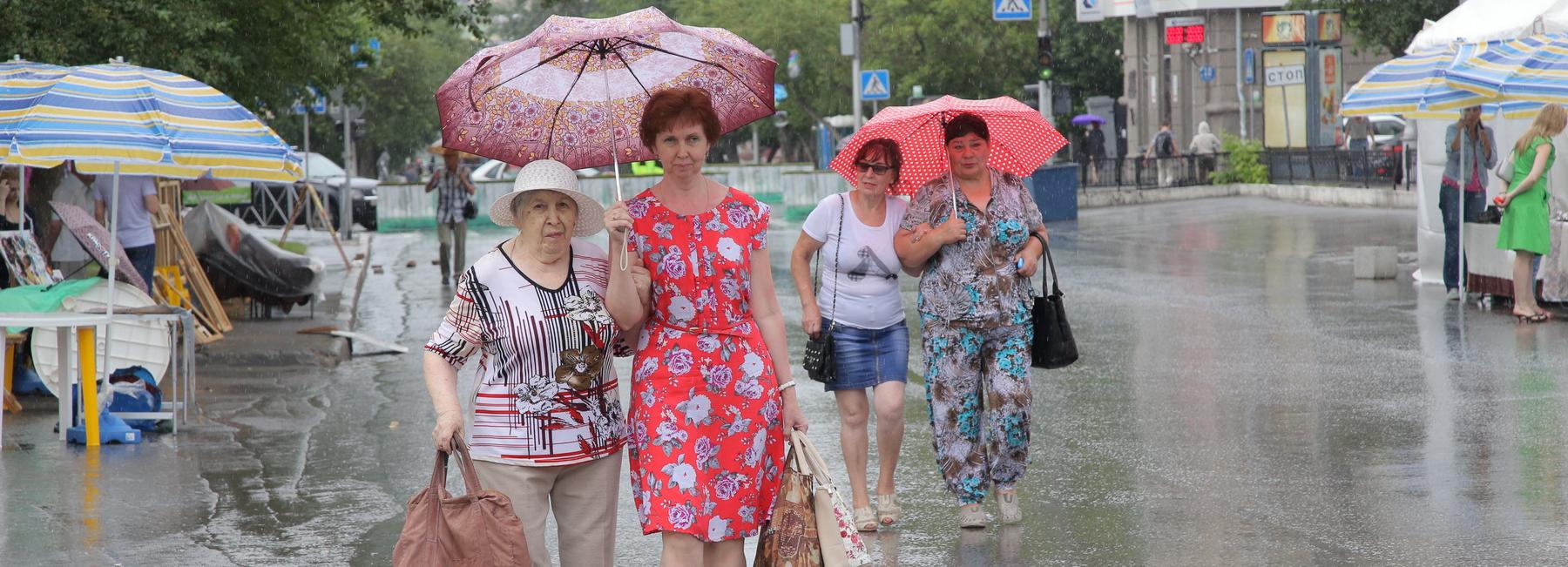 Грозовые дожди несут в Новосибирск ослабление жары