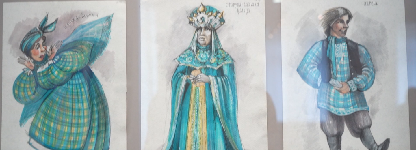 Мастера закулисья: эскизы театральных костюмов выставили в ЦК19