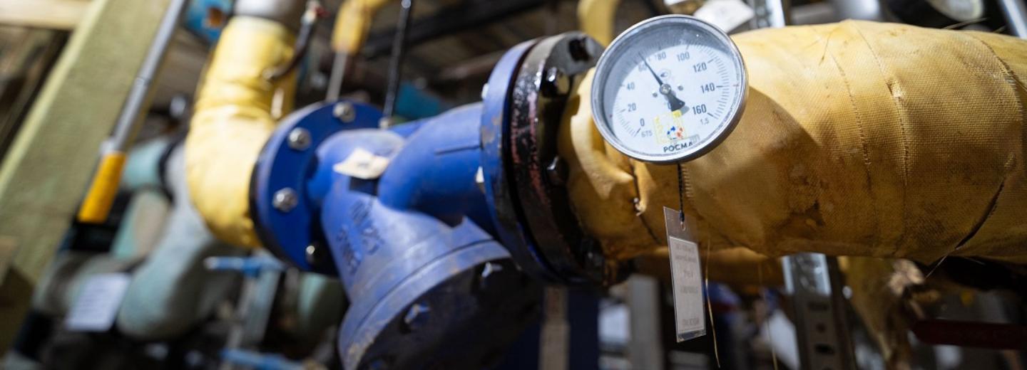 Крупный тепловой пункт на Фрунзе практически отстроят заново