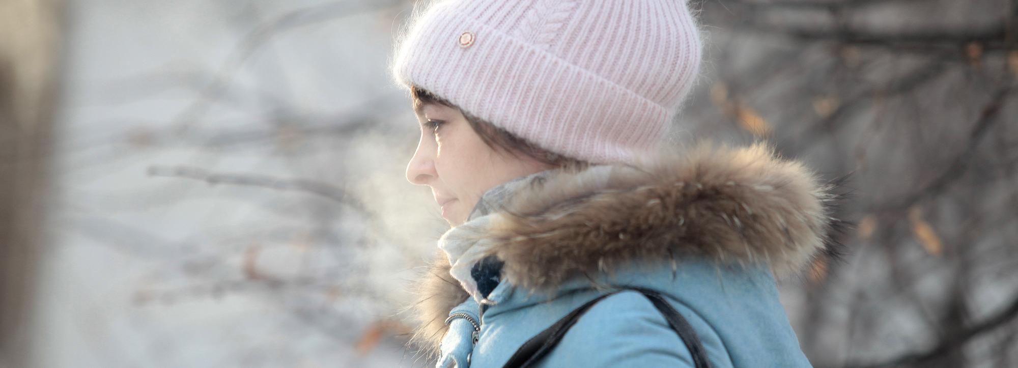 Что делать при обморожении пальцев, ушей и щёк