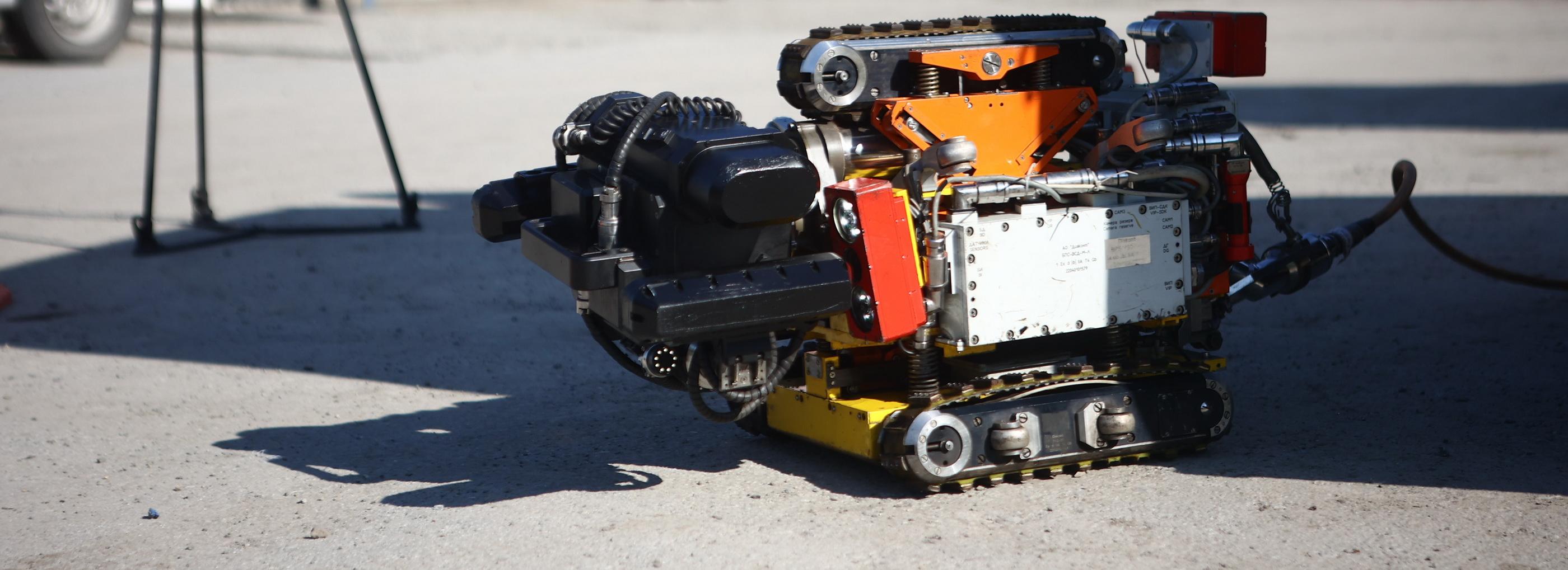 Робот проверяет трубы теплотрасс в Новосибирске без разрытий