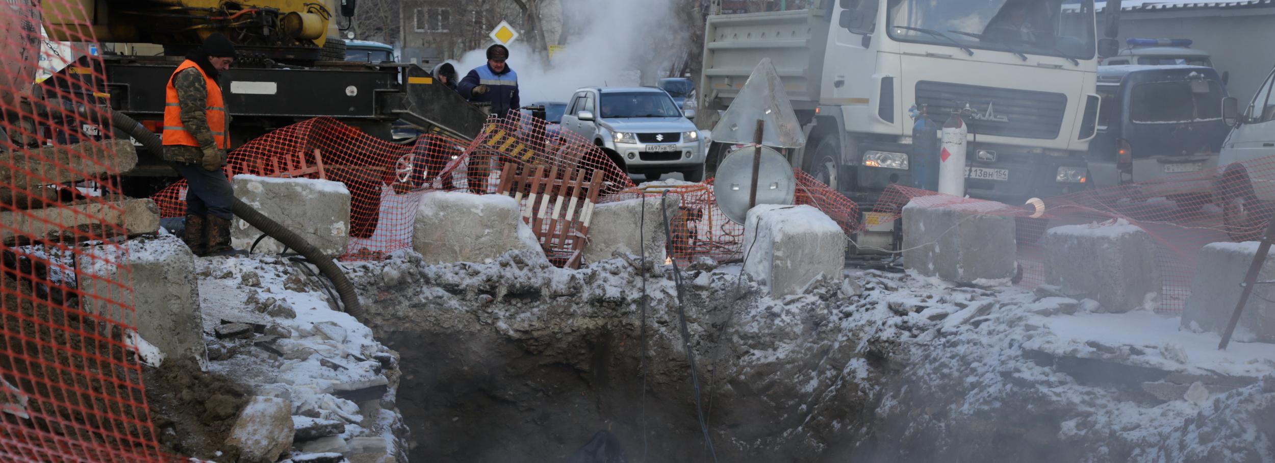 На три метра сузили улицу Грибоедова в Новосибирске