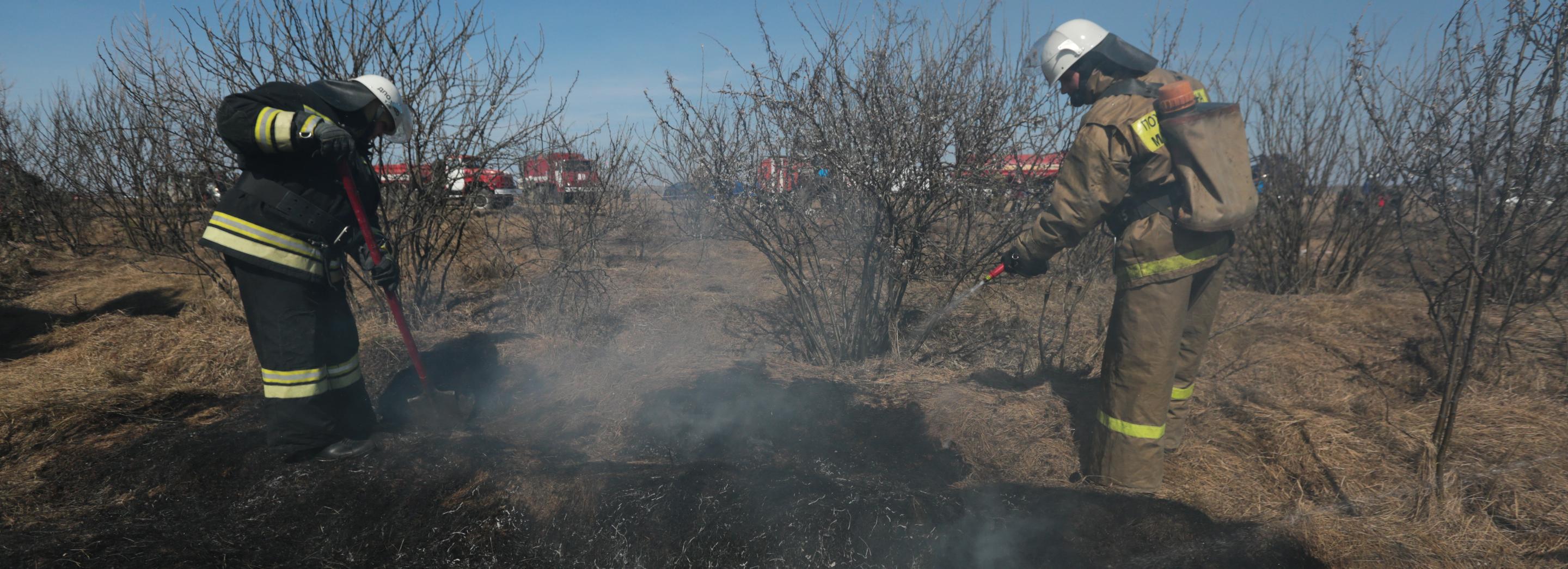 За неделю с Новосибирске произошло 56 пожаров с двумя пострадавшими