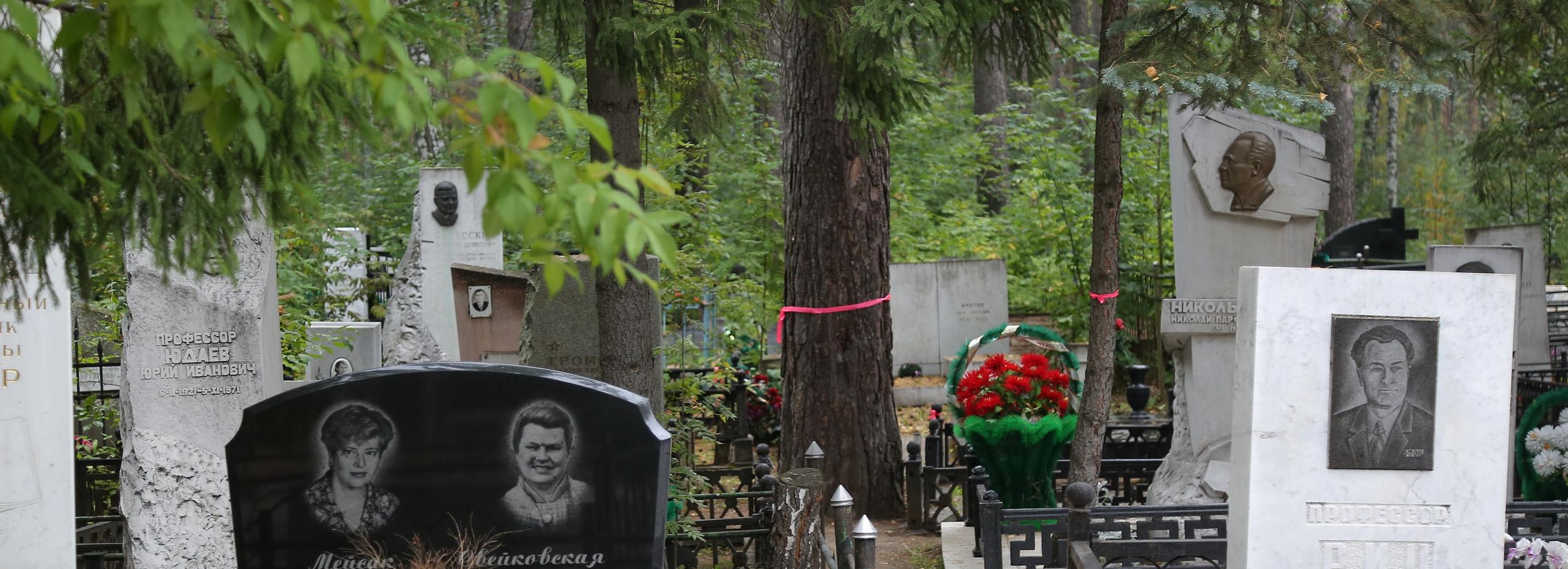 Новосибирцы с семи часов утра поехали на кладбища в Родительский день