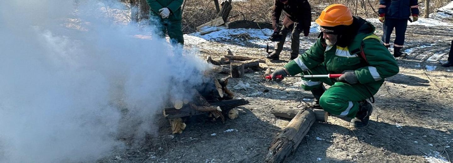 Самым пожароопасным в Новосибирске назвали косогор на Ключ-Камышенке