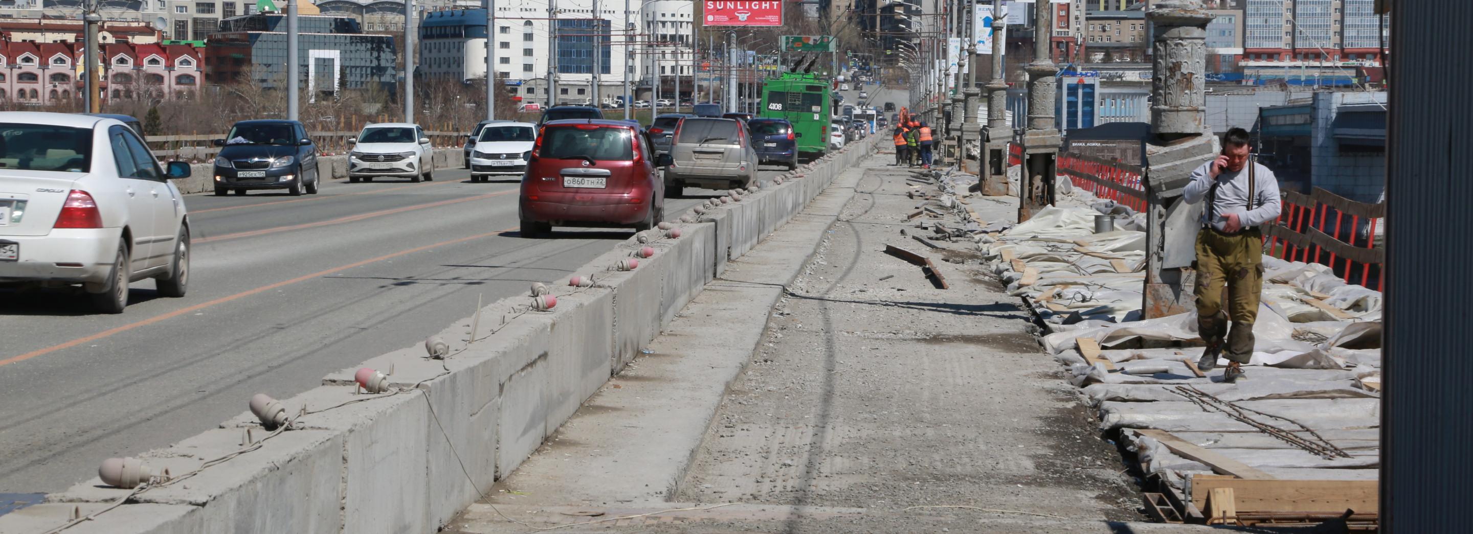 Контракт на капремонт Октябрьского моста разорвут в Новосибирске