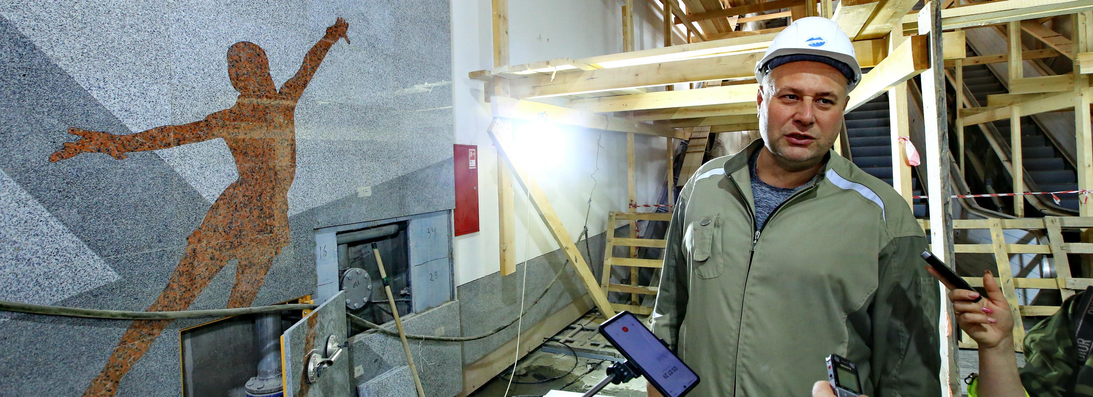 Станция метро «Спортивная» готова на 92% — как она выглядит изнутри