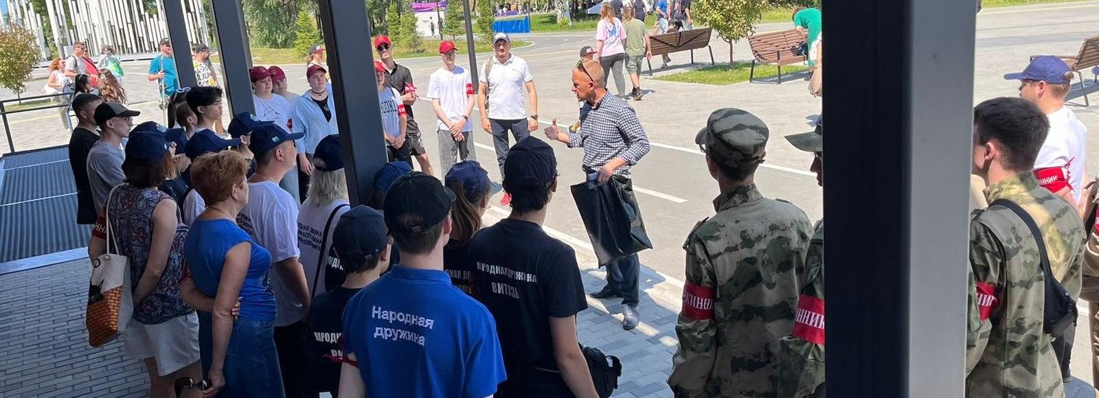 130 дружинников патрулировали праздничные площадки Дня города