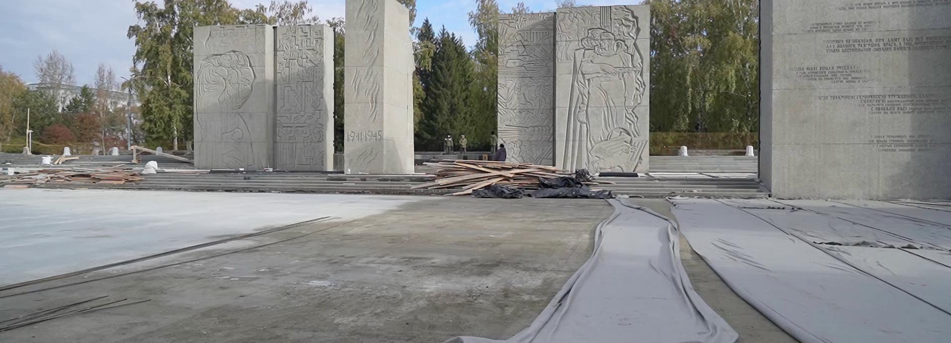 Реконструкция Монумента Славы подорожала из-за армированного бетона