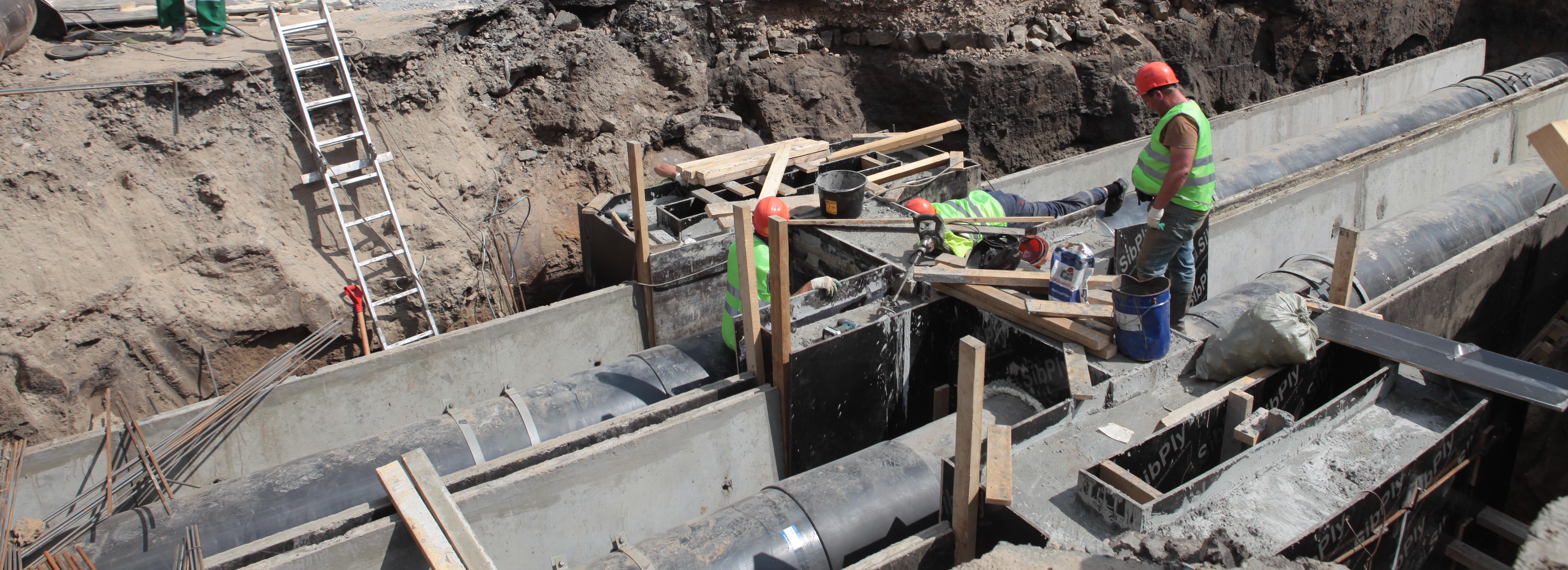 Семь улиц перекрыли на всё лето для ремонта теплосетей в Новосибирске